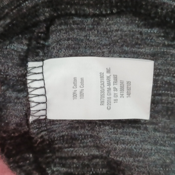 ✨3/$25✨ Gymboree Girls Heathered Grey Light Jacket - S 5-6 - Picture 9 of 9